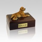 Golden Retriever Lounging Small Dog Urn