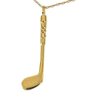 Golf Club Cremation Pendant II