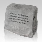Gone Yet Not Forgotten Cremation Gravestone