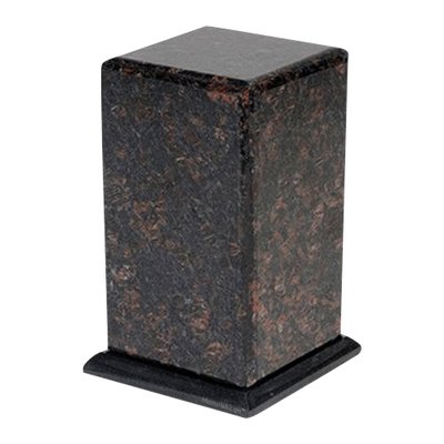 Grande Tan Brown Granite Cremation Urns