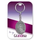 Grandma Angel Keychain