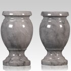 Gray Small Marble Vase