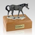 Gray Standing X Large Horse Cremation Urn