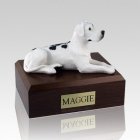 Great Dane Harlequin Ears Down Laying X Large Dog Urn