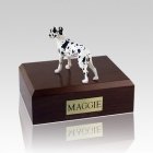 Great Dane Harlequin Ears Down Standing Large Dog Urn