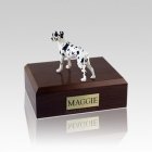 Great Dane Harlequin Ears Down Standing Small Dog Urn