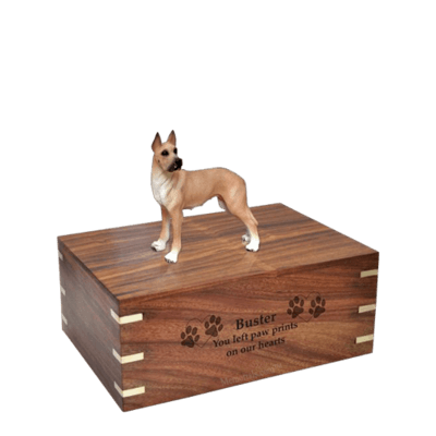 Great Dane Small Doggy Urn