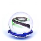 Green & Black Galaxy Medium Memory Glass Keepsake