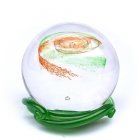 Green & Red Galaxy Memory Glass Keepsakes