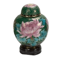 Green Copper Keepsake Urn