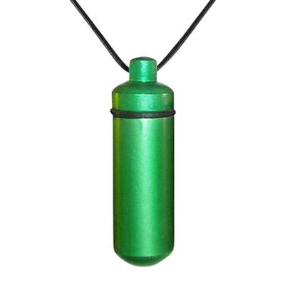 Green Cremation Pendant