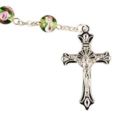 Green Crystal Rosary