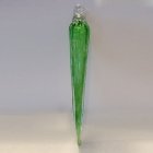 Green Glass Cremation Icicle