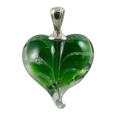 Green Love Cremation Ash Pendant