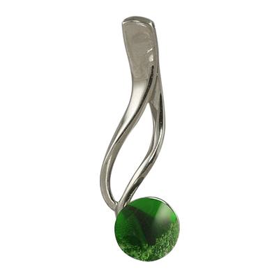 Green Tune Cremation Ash Pendant