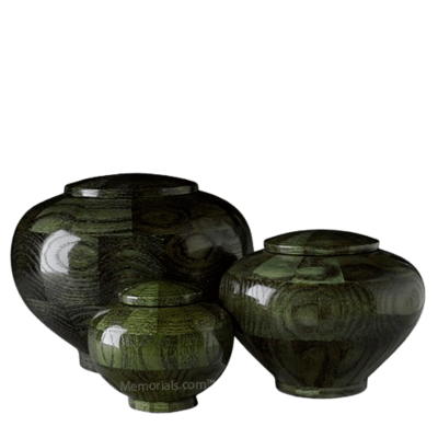 Green Wood Cremation Urns
