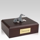 Greyhound Grey Laying Dog Urns