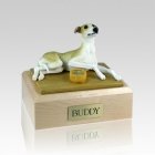 Greyhound Tan Medium Dog Urn