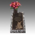 Guardian Angel Children Bronze Grave Marker