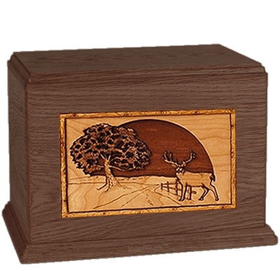 Heartland Deer Walnut Companion Urn