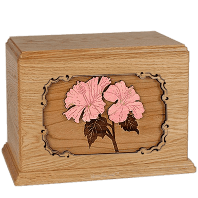 Hibiscus Oak Companion Urn