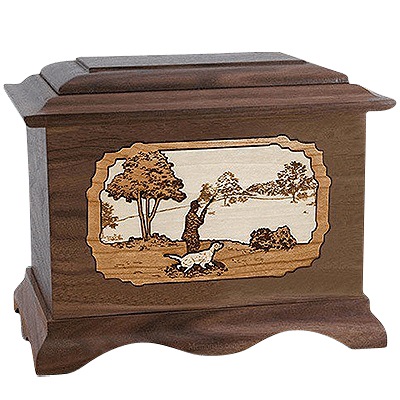 Hunter Walnut Cremation Urn For Two