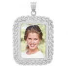 Harmony Silver Photo Pendant