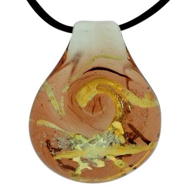 Hazel Cremation Ash Pendant