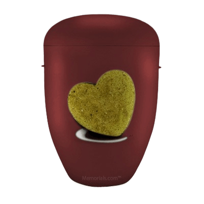 Heart Biodegradable Funeral Urns