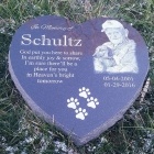 Heart Granite Pet Grave Marker