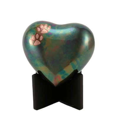 Wood Heart Keepsake Stand