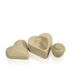 Heart Set Biodegradable Pet Cremation Urn