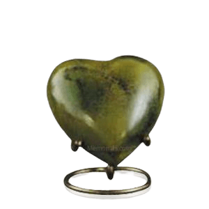 Gold Heart Keepsake Stand