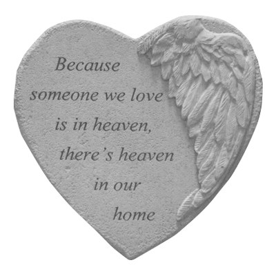 Heaven Angel Heart Stone