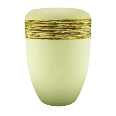 Fiber Gold Biodegradable Urn