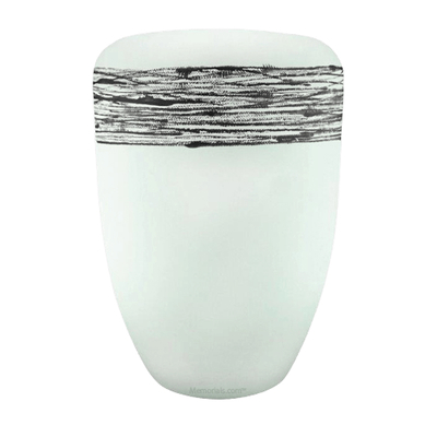 Pure Silver Biodegradable Urn