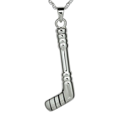 Hockey Stick Cremation Pendant III