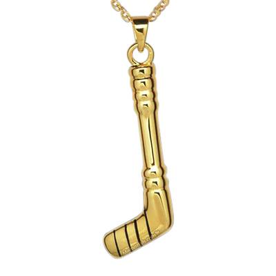 Hockey Stick Cremation Pendant II