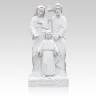 Holy Family Granite Statue III