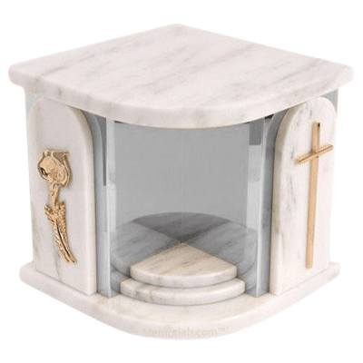 Home Silver White Danby Companion Urn