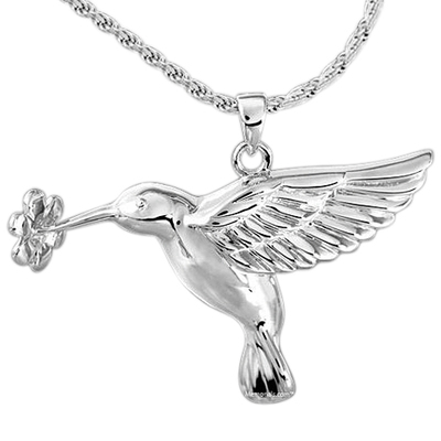 Hummingbird Cremation Pendant