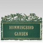 Hummingbird Dedication Plaque