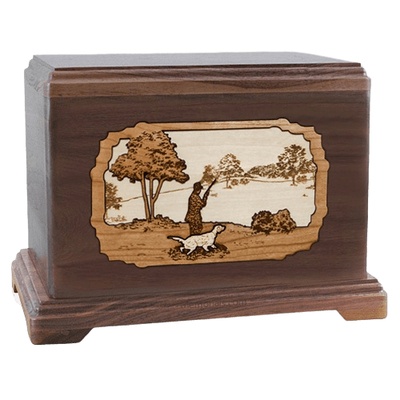 Hunter Walnut Hampton Cremation Urn