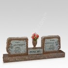 Husband and Wife Memorial Grave Marker