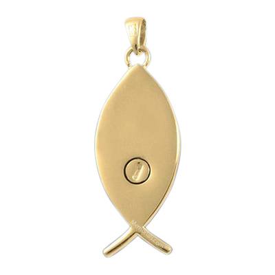 Ichthys Fish Cremation Pendant III