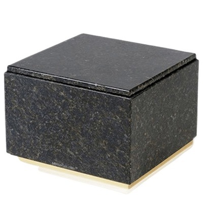 Immensita Verde Granite Cremation Urn