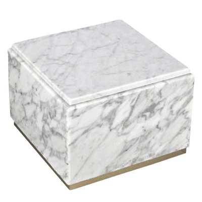 Immensita Bianco Marble Urns