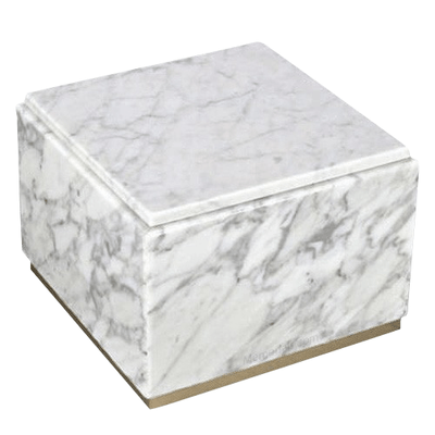 Immensita Bianco Marble Urn