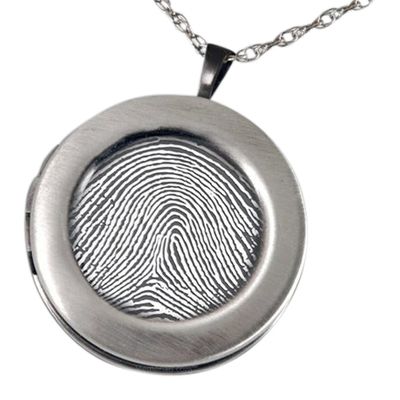 Impression Locket Print Keepsake
