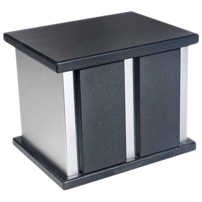 Infinita Silver Granite Companion Urn